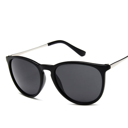 BlackPluss -  Frog Glasses Semi-metal Sunglasses Fashion Big Frame Street.