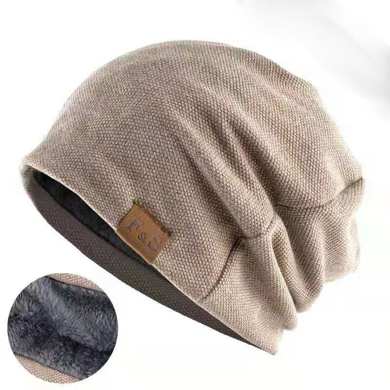 BlackPluss - MOHSEN Collection - Winter Beanies Skullies Warm Fashion Letter Hat Bone.