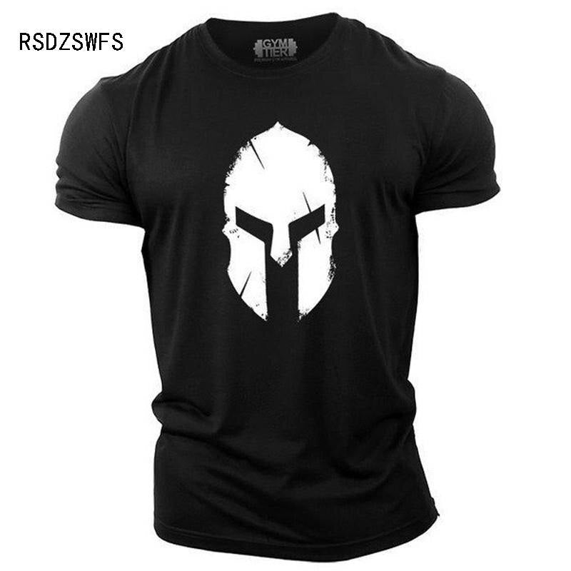 BlackPluss - 3D Printing Spartan Summer T-Shirt Men.