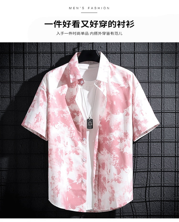 BlackPluss - short-sleeved printed shirt.