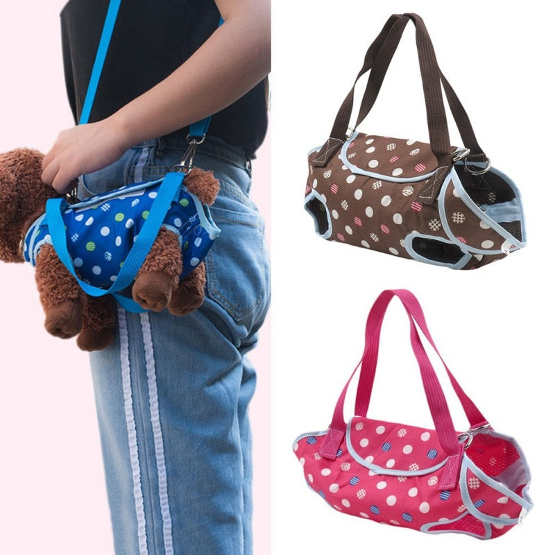 BlackPluss - Pet Carrier For Small Dogs Cozy Breathable Puppy Cat Dog Bags.