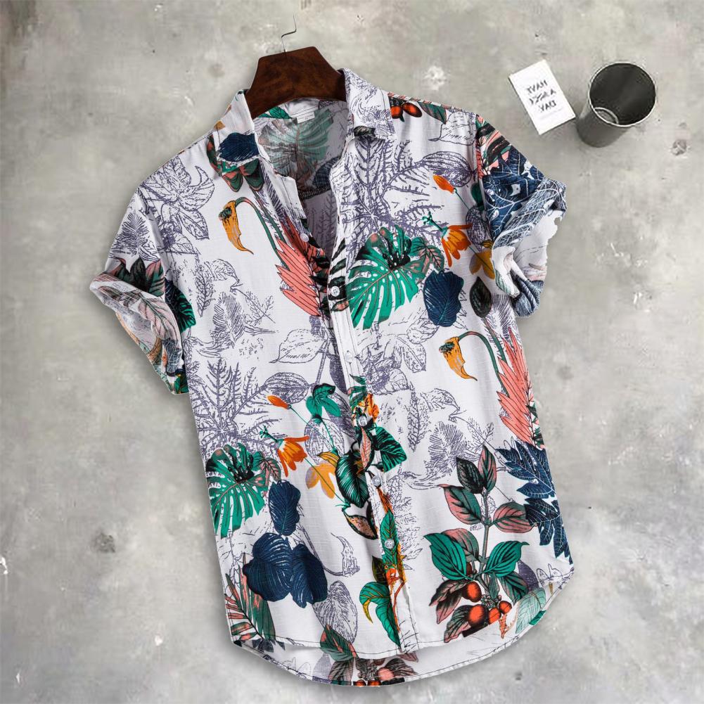 BlackPluss -  Casual Hawaii Holiday Beach Shirt Tee