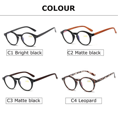 BlackPluss - Anti Blue Light Reading Glasses For Women Men TR90 Flexible Frame UV400