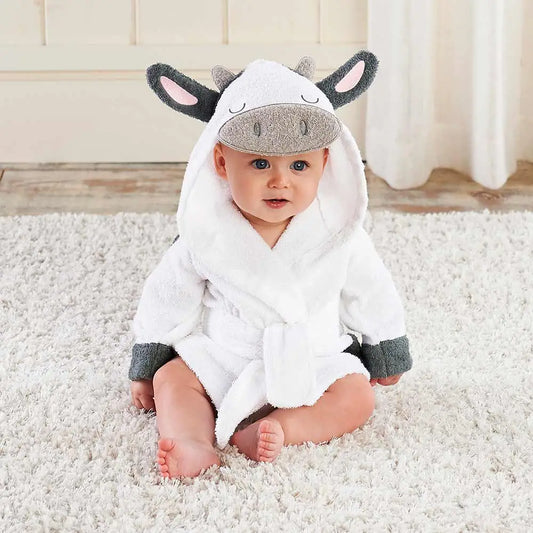 BlackPluss - Designs Hooded Animal model ing Baby Bathrobe/Cartoon Baby