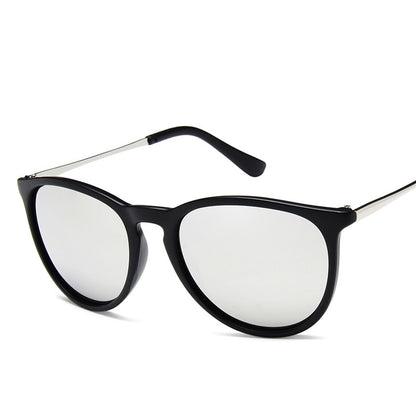 BlackPluss -  Frog Glasses Semi-metal Sunglasses Fashion Big Frame Street.