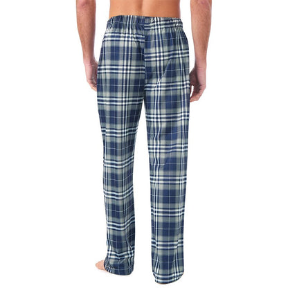 BlackPluss - Men's Home Pants Cotton Flannel Warm Sleep Bottoms Male