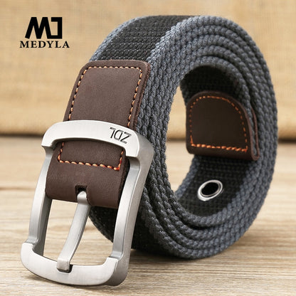 BlackPluss - Canvas Belt Outdoor Tactical Belt Unisex High-Quality.