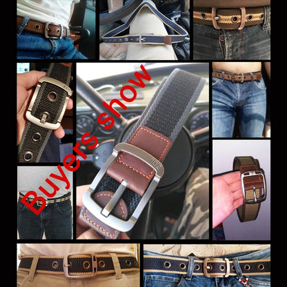 BlackPluss - Canvas Belt Outdoor Tactical Belt Unisex High-Quality.