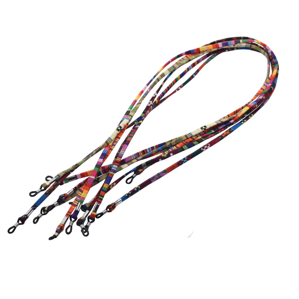 BlackPluss - 5pcs Multicolor Sunglasses Neck Cord Strap Eyeglass.