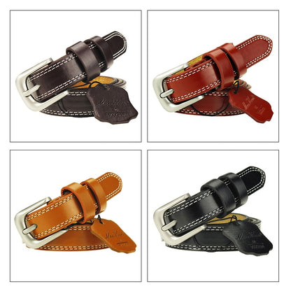 BlackPluss - Leather Belts for Women Cummerbund Luxury Female Belt Decorative Simple Waist Belt Candy Color Drop Shipping