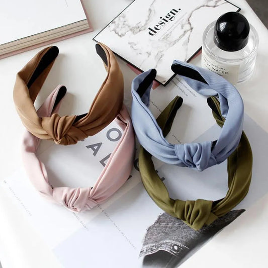 BlackPluss -Fashion Women's Hairband Headband Solid Headwear Classic