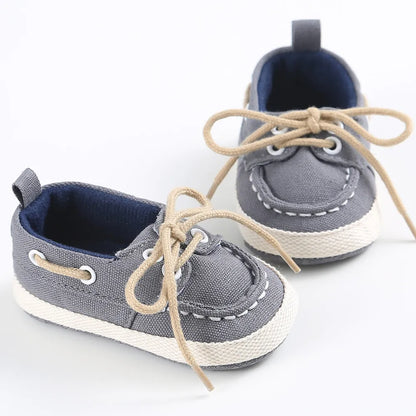 BlackPluss - First Walkers Toddler Baby Newborn Girl Boy Denim Soft Sole Toddler.