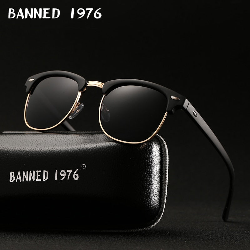 BlackPluss - UV400 Polarized Men Women Sunglasses Classic Fashion Retro.