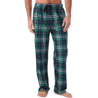 BlackPluss - Men's Home Pants Cotton Flannel Warm Sleep Bottoms Male