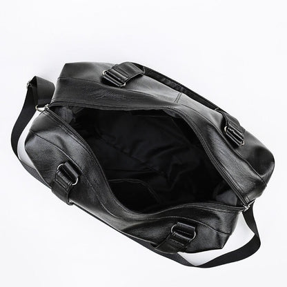 BlackPluss - Travel Bag Luggage Bag Large Capacity Leather Portable.