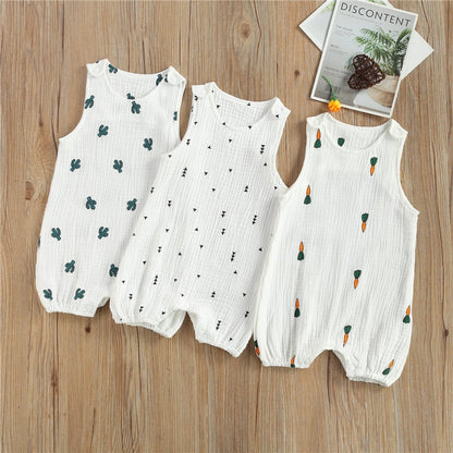 BlackPluss - Baby Boys Girls Romper Summer Toddler Newborn Infant