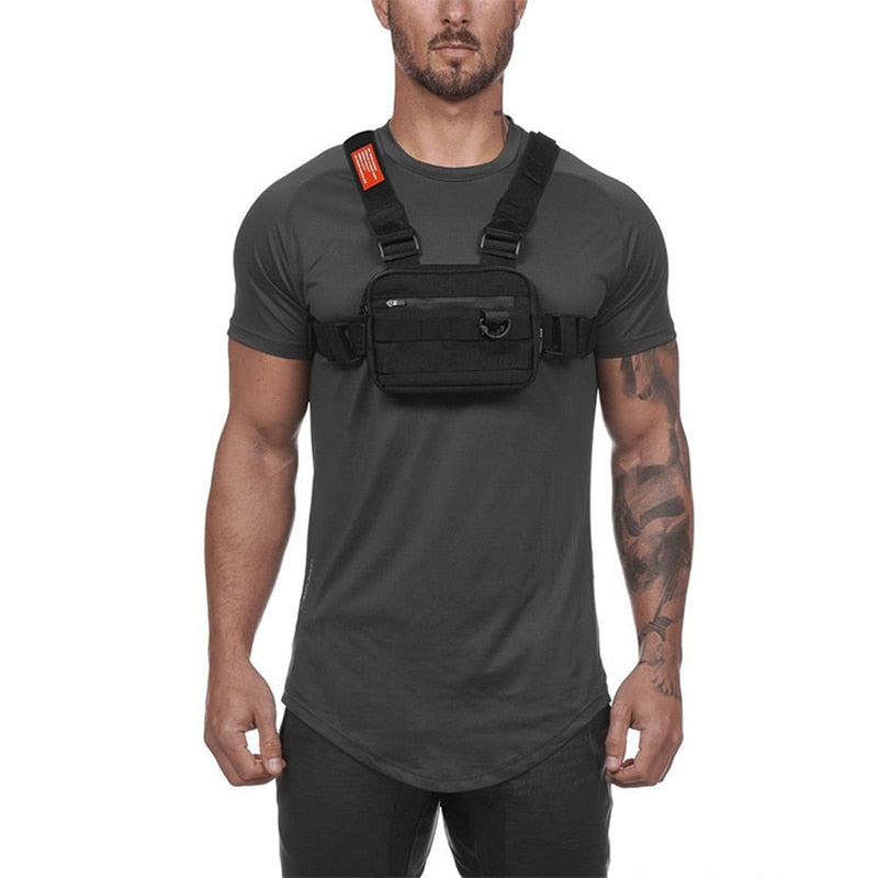 BlackPluss - New Chest Rig Men Bag Casual Function Outdoor Style.