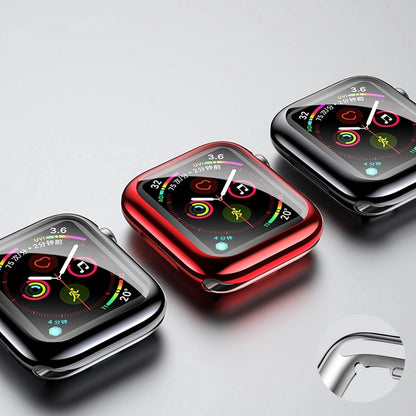 BlackPluss - Cover for Apple watch case around TPU Clear Protector Bumper Apple watch.