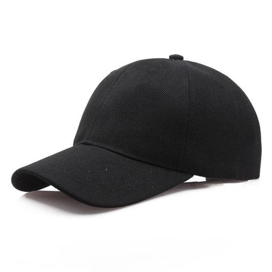 BlackPluss - MOHSEN Collection - Black Cap Solid Color Baseball Cap.