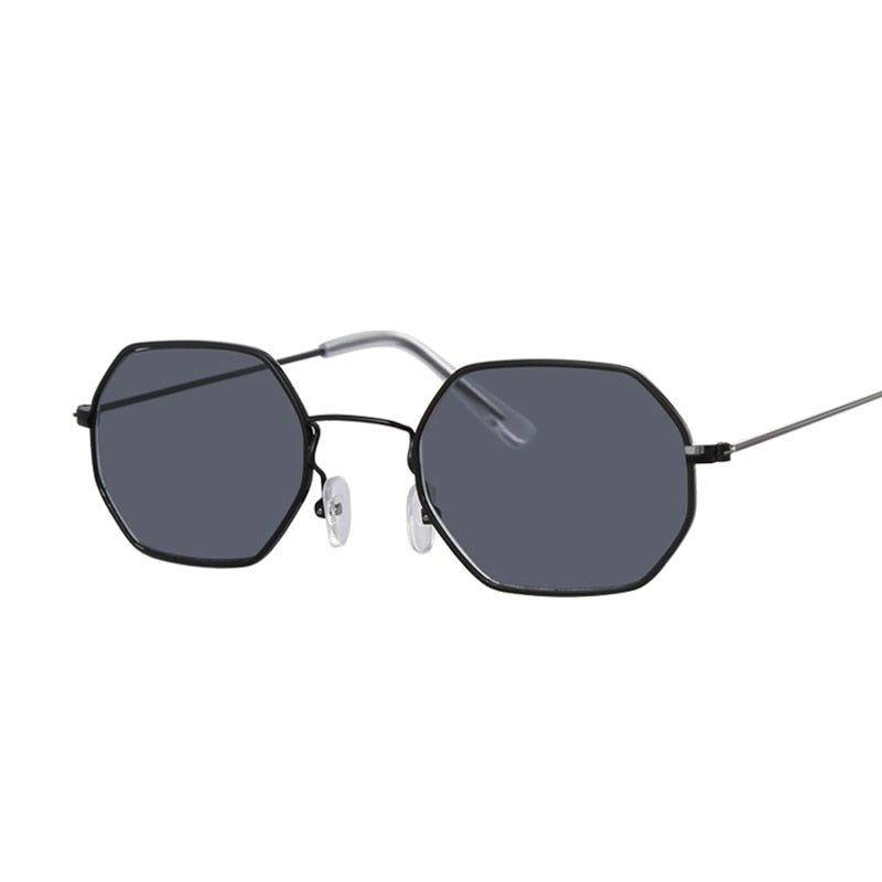 BlackPluss - Small Frame Square Sunglasses Woman Brand Designer Metal.