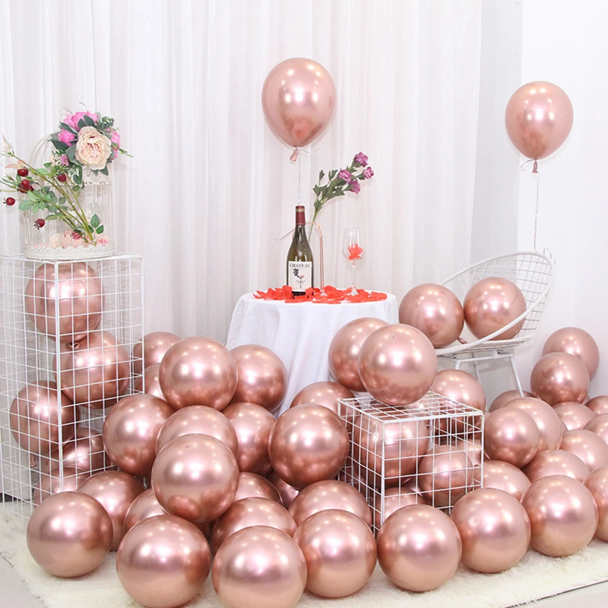 BlackPluss - 3 Year Birthday Balloons 1st Birthday Ballon Crown Number Baloon Rose Gold Foil Balon Happy Birthday Decor Kids Girls 40inch