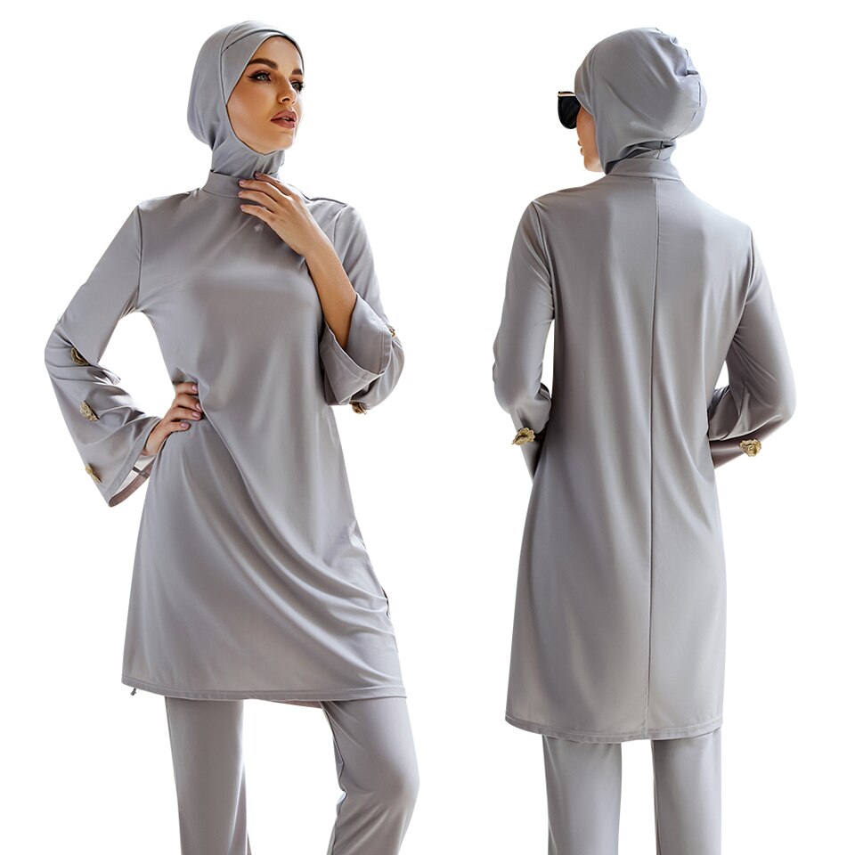 BlackPluss - Burkini Muslim Swimwear 2023 Swimming Suit For Women