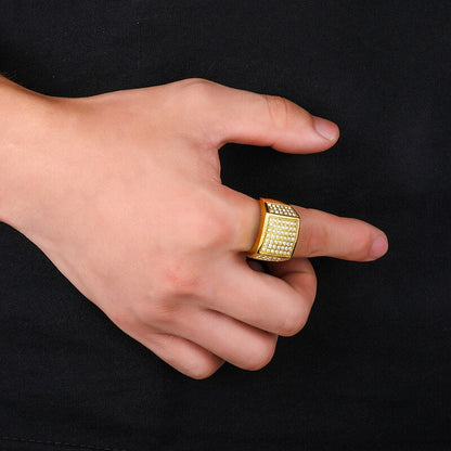 BlackPluss - Men's Ring Punk Style Creative Personality Jewelry.