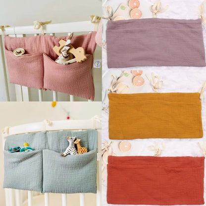 BlackPluss - Portable Baby Crib Storage Bag Multifunctional Newborn Bed Headboard.