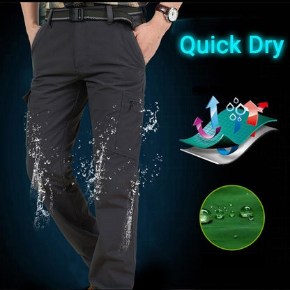 BlackPluss - Outdoor Waterproof Tactical Cargo Pants Men Breathable.