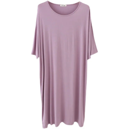 BlackPluss - Women Soft Modal Nightdress Long Sleeve