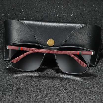 BlackPluss - Luxury Square Vintage Polarized Sunglasses