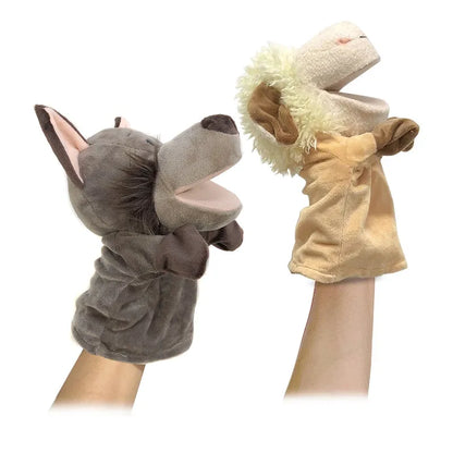 BlackPluss - Stuffed Plush Animals Toys Hand Finger Story Puppet Kawaii