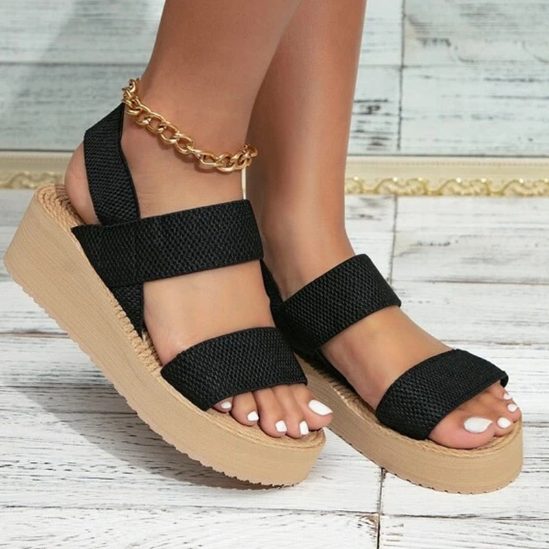 BlackPluss - Wedge Sandals Outdoor Summer