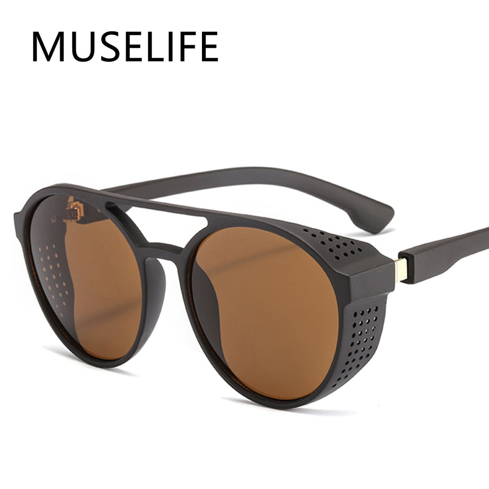 BlackPluss - Sunglasses Men 2023 Vintage Round