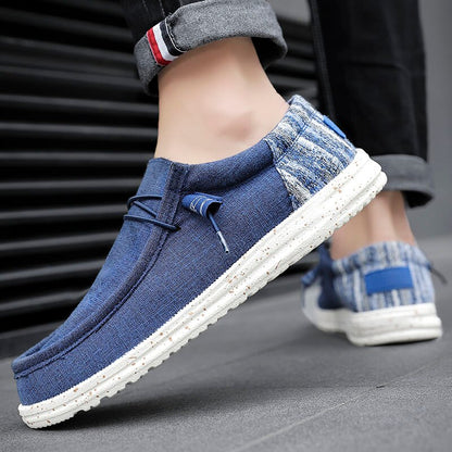 BlackPluss - Casual Shoes Fashion Soft Canvas Shoes Breathable Men's.