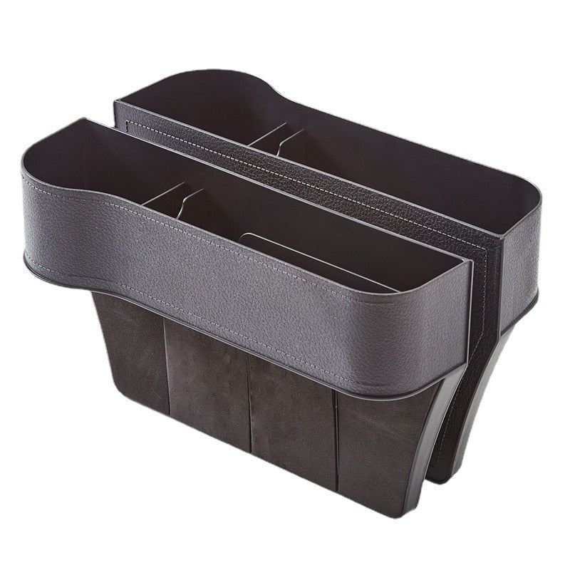 BlackPluss - Car Seat Organizer Crevice Storage Box Car Organizer Gap Slit Filler Holder.