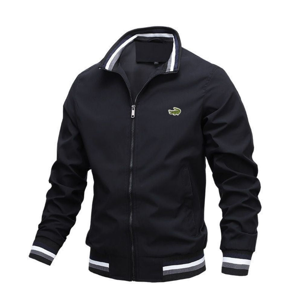 BlackPluss - Bomber Casual Embroidered Jacket Men Autumn Outerwear Mandarin Sportswear Mens Jackets for Male Coats Spring