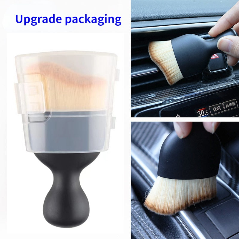 BlackPluss - Car Interior Cleaning Tool Air Conditioner Air.