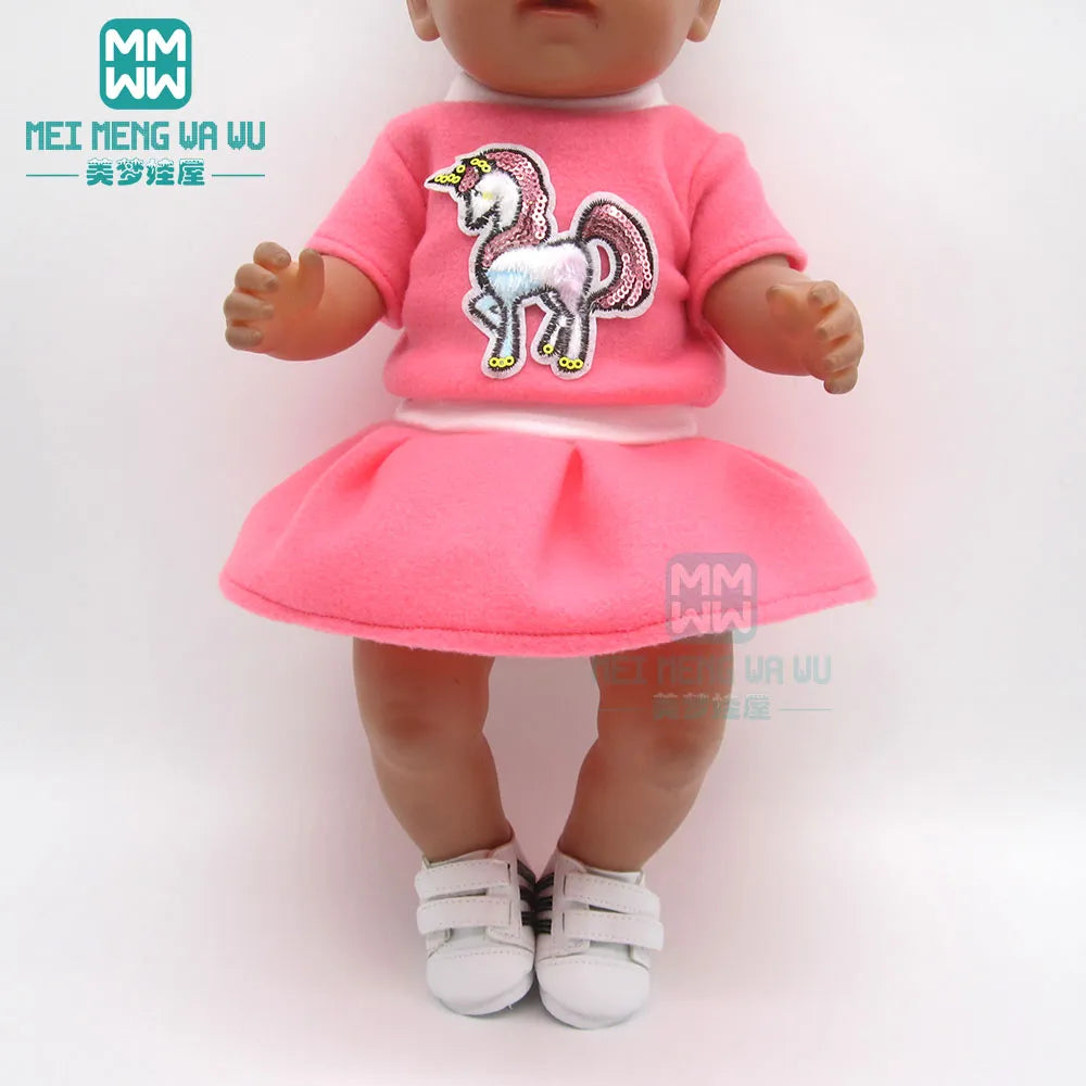 BlackPluss - Clothes for doll fit new born doll American doll accessories.