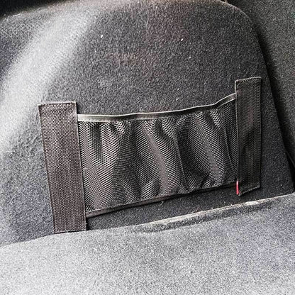 BlackPluss - Car Trunk Elastic Mesh Fixed Straps Car Interior Organizer Extinguisher Storage Net Bag  Seat.