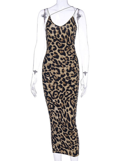 BlackPluss - Snake Print Dress Long Maxi Dress.