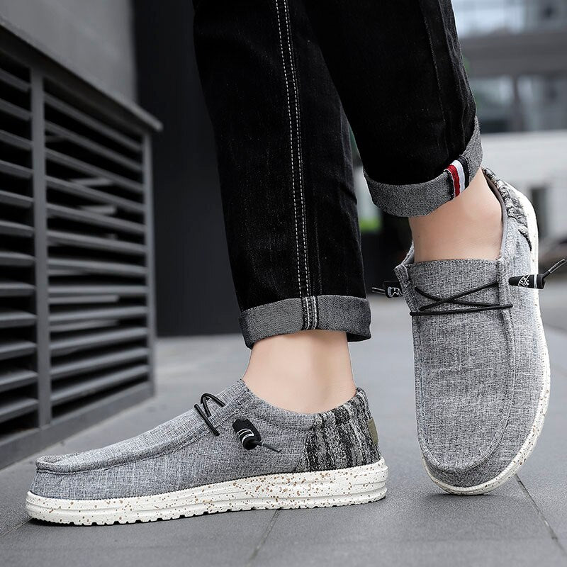 BlackPluss - Casual Shoes Fashion Soft Canvas Shoes Breathable Men's.