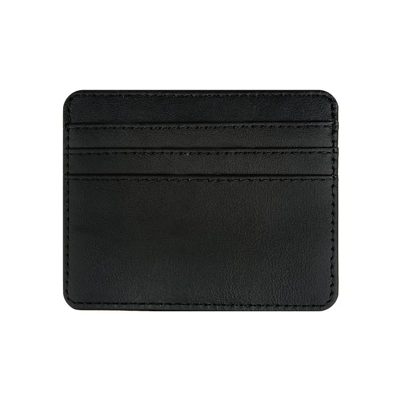 BlackPluss - 1PCS Man Purses Ultra Thin Mini Business Bank Credit Card Holder Wallet