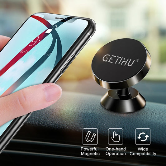 BlackPluss - Magnetic Car Phone Holder Magnet Smartphone Mobile Stand Cell.