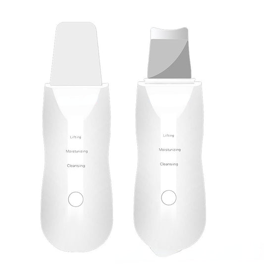 BlackPluss - Ultrasonic Skin Scrubber Vibration Face Spatula Blackhead Remover Shovel Clean