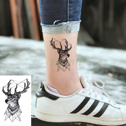 BlackPluss - Waterproof Temporary Tattoo Sticker Roman numerals Number Tattoos.