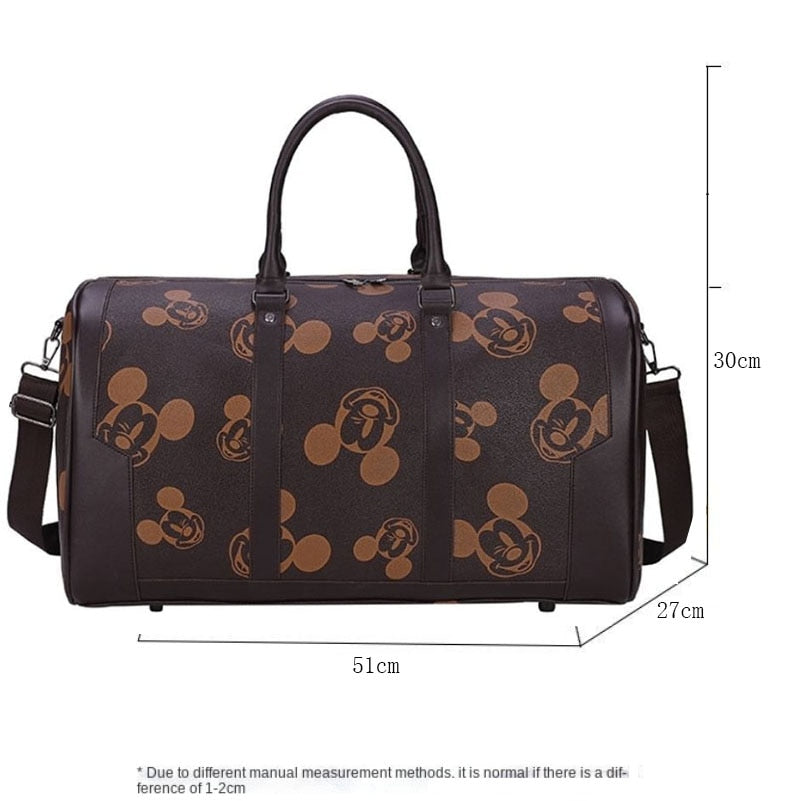 BlackPluss - Disney Mickey Fashion Suitcase Travel Tote Bag Men's.