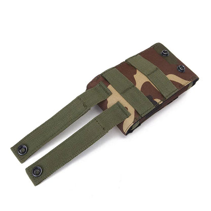 BlackPluss - Outdoor Camouflage Bag Tactical Army Phone Holder Sport Waist Belt Case Waterproof