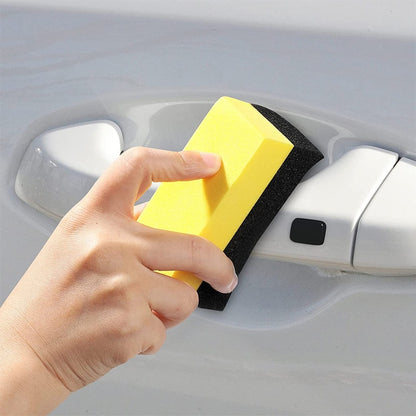 BlackPluss - 1/2Pcs Car Wheel Cleaning Sponge Tire Wash Wiper Water Suction Sponge Pad.