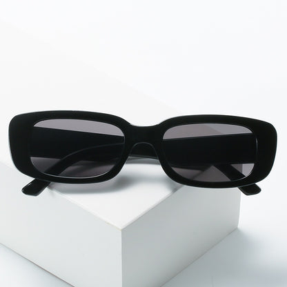 BlackPluss - New Square Eyewear Fashion Vintage Sunglasses Retro Rectangle Sun Glasses.